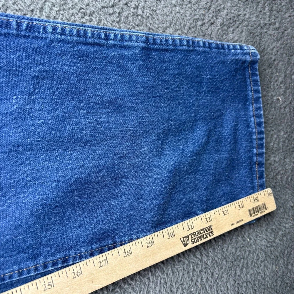 Wrangler 47MWZPW Premium Performance Regular Fit Blue Denim Jeans Mens 38x36
